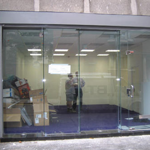 shop front door repair Oasis